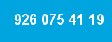 926 075 41 19